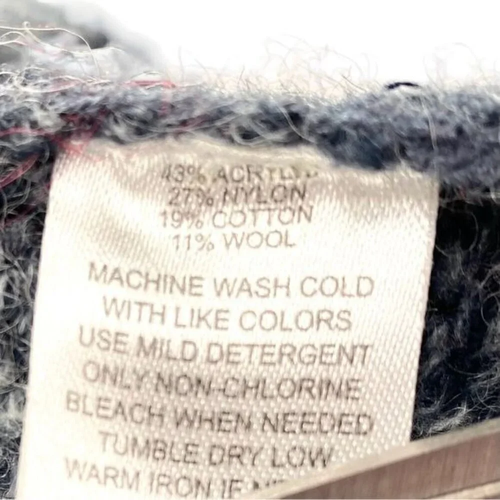 Eastside Westside Women's Wool Blend Marled Open Cable Knit Draped Sweater Vest